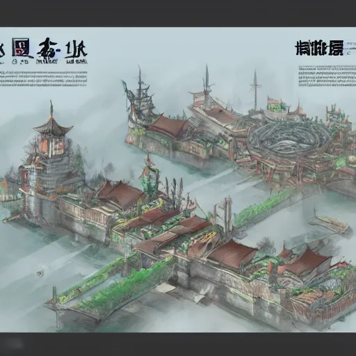 Prompt: 中国 concept art