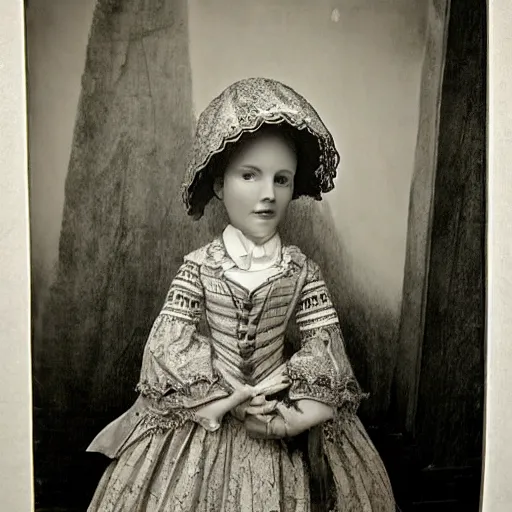 Image similar to eerie, black and white photo, historic, realistic, highly detailed, 1 8 0 0 s