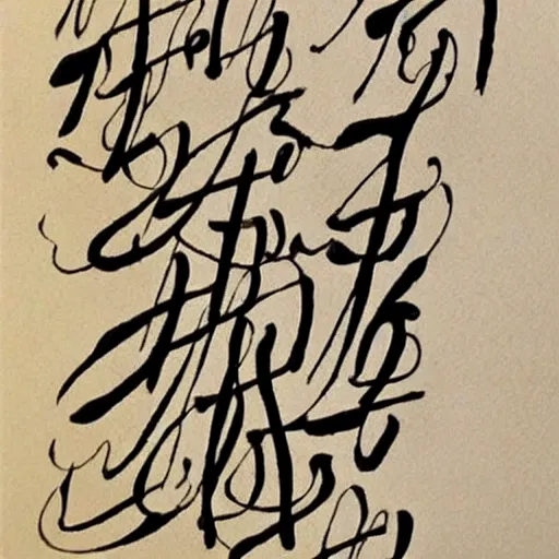 Image similar to beautiful English calligraphy