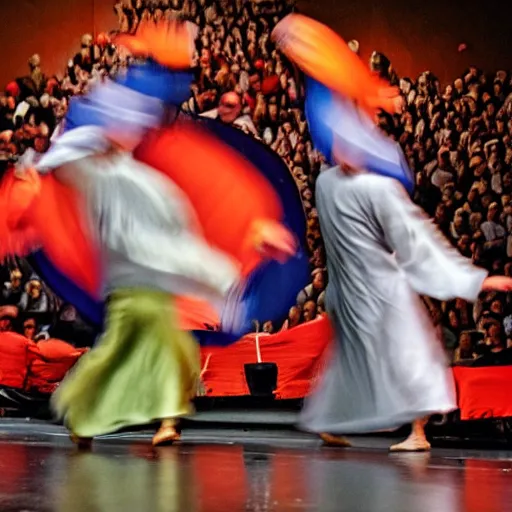 Image similar to whirling dervishes