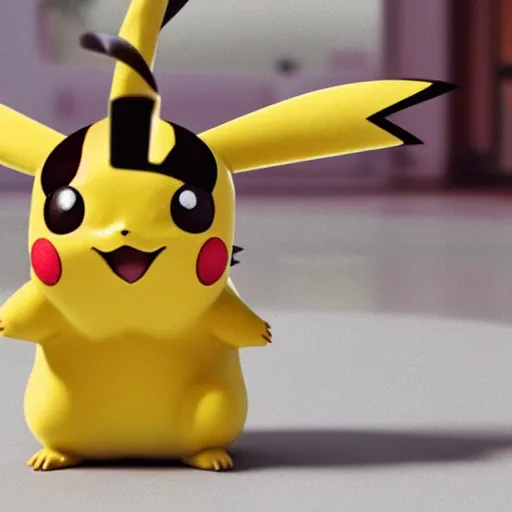 Prompt: Pikachu crying, detailed 4k render, live action movie still