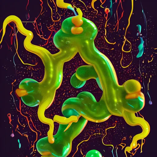 Image similar to gelatinous freakout, album art, no text, no watermark, digital art, extremely detailed, sharp, 4 k ~ w 7 6 8
