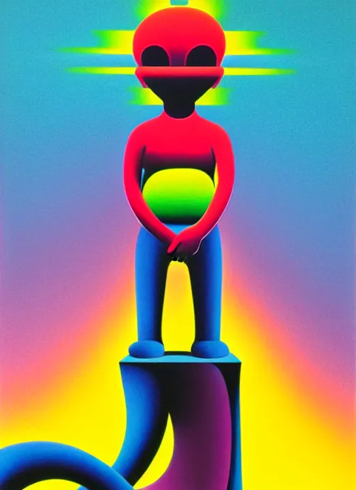 Image similar to abstract statue by shusei nagaoka, kaws, david rudnick, airbrush on canvas, pastell colours, cell shaded!!!, 8 k
