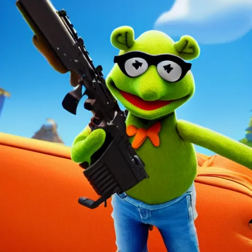 Bip Bippadotta From The Muppets As A Fortnite 