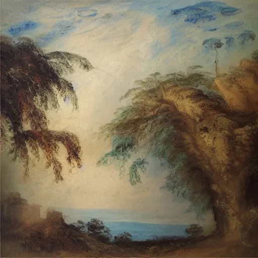 Image similar to “Quanzhou landscape painting, oil on canvas by Turner, 8k”