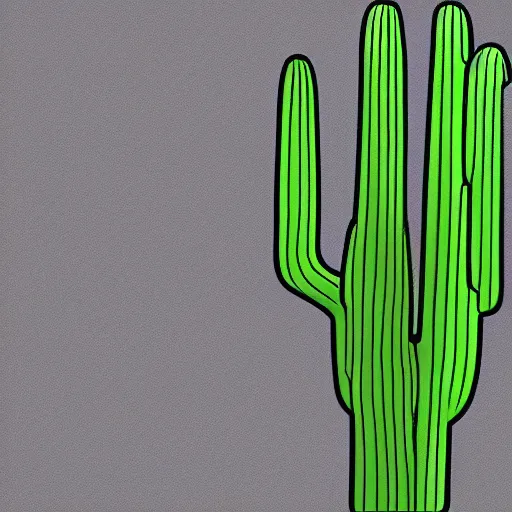 Prompt: “ the president of the united states as a cactus ”