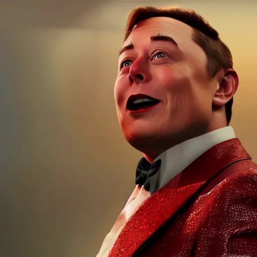 Image similar to elon musk as doctor eggman in sonic live action movie , 8k resolution, full HD, cinematic lighting, award winning, anatomically correct