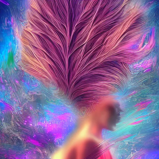 Prompt: dreams dreaming of dreams, digital art, highly detail, moving, beautiful