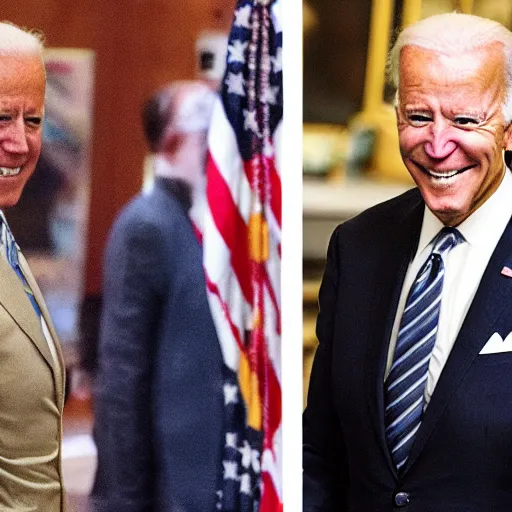 Prompt: Joe Biden cosplaying as Sephiroth