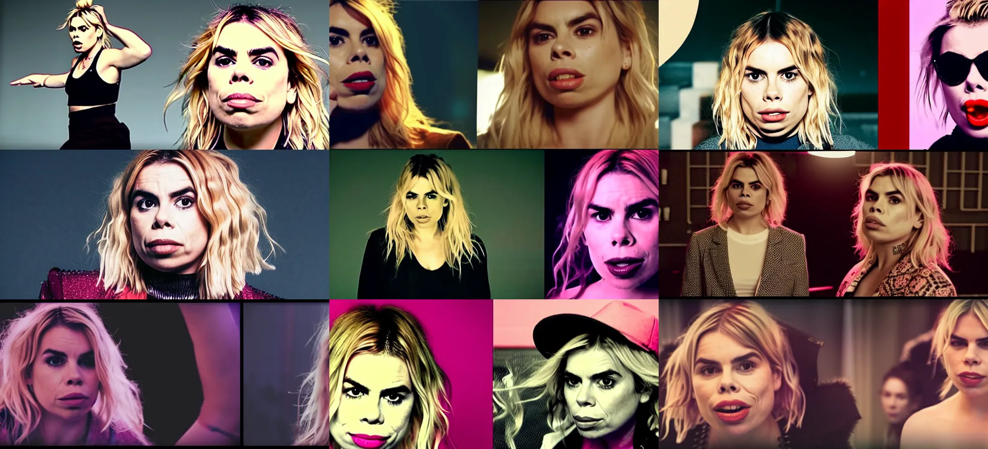 Prompt: 2 5 th anniversary music video, billie piper -'day & night ( billie's version ) ', produced by stargate tor & mikkel for virgin records, 2 0 2 5 popstar comeback single, choreography by jojo gomez