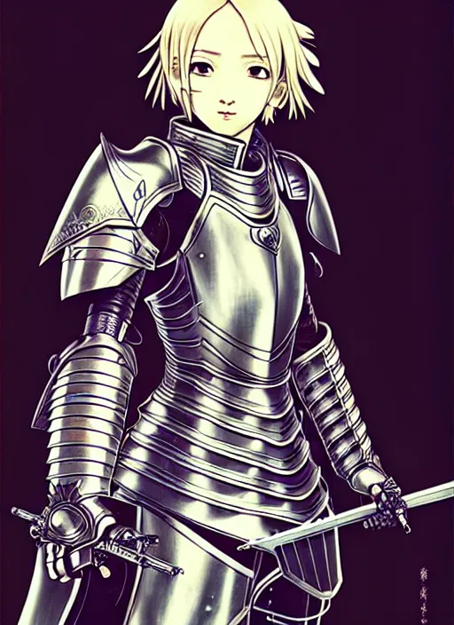 katsuya terada, anime female knight in armor by ilya | Stable Diffusion |  OpenArt