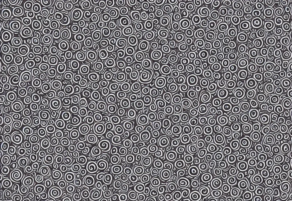 Image similar to a hypnotic pattern