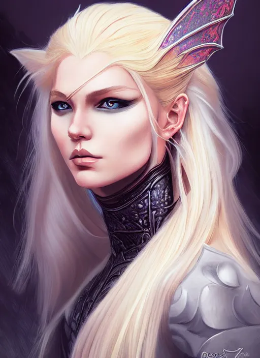 Image similar to blonde combat fairy venizian era, dark fantasy, extremely detailed, sharp focus, portrait, smooth, digital illustration, by rossdraws, frank franzzeta