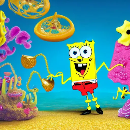 Image similar to spongebob squarepants