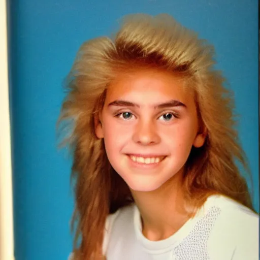 Image similar to 1985 high school year book headshot photos