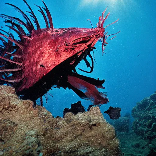 Image similar to deep sea fish anglerfishes