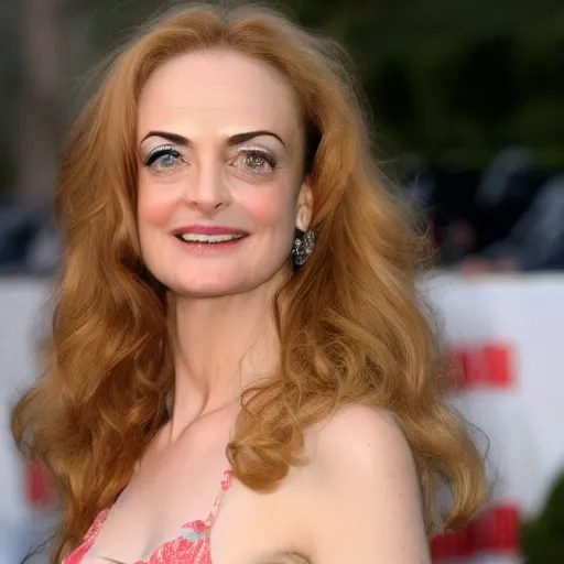 Prompt: heather graham