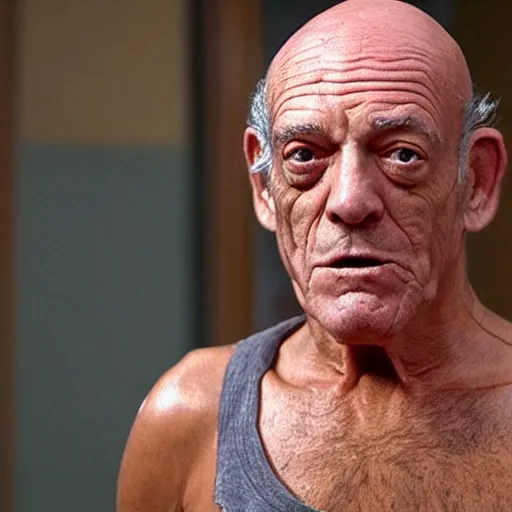 Image similar to hyperpop style hector salamanca