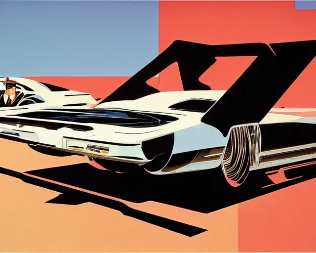 Prompt: syd mead