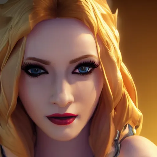 Prompt: still of pretty Lux (League of Legend) close up in KDA More music video. 3d render, octane render, game art, realistic, highly detailed, trending on artstation, 4k, trending on artstation, pixar, cgsociety, unreal engine 5, redshift render, trending on artstation, blender, behance, cg