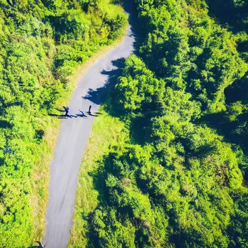 Prompt: A herd of diplodocus dinosaurs walking in a spectacular Jurassic landscape full of greenery during a sunny afternoon, professional drone photography, DJI Mavic 3 Pro drone, 4k resolution, very sharp image