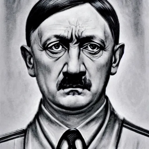 Prompt: 2 0 7 0 adolf hitler portrait : : photorealistic detailed intricate face details ultradetailed ultra - realistic by hieronymus bosch and james jean