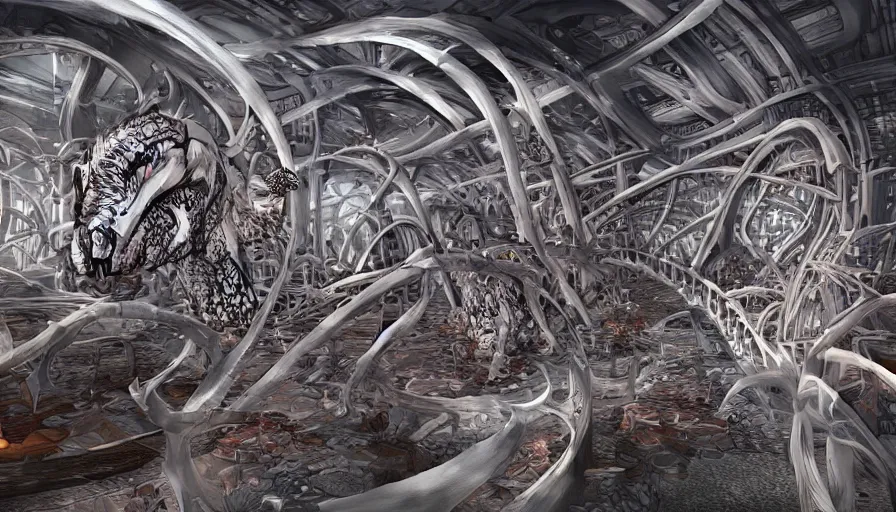 Image similar to biomechanical utopia, hyper realistic,