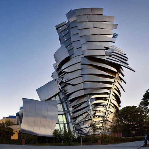 Prompt: Frank Gehry's magnum opus