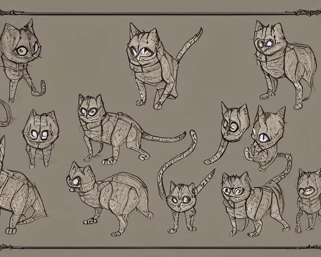 ArtStation - Cat Game - Character Design