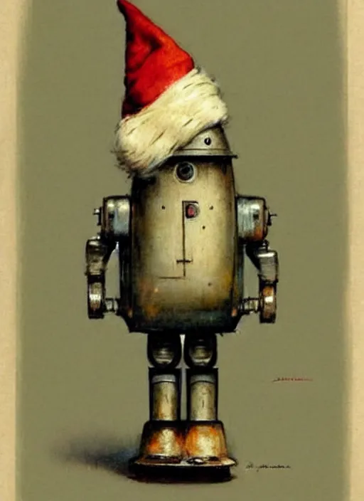 Image similar to ( ( ( ( ( 1 9 5 0 s robot knome very fat. muted colors. ) ) ) ) ) by jean - baptiste monge!!!!!!!!!!!!!!!!!!!!!!!!!!!!!!