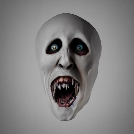 Image similar to scary ghost, illuminated, photorealistic, nightmare fuel, studio lighting, cinematic, 4 k