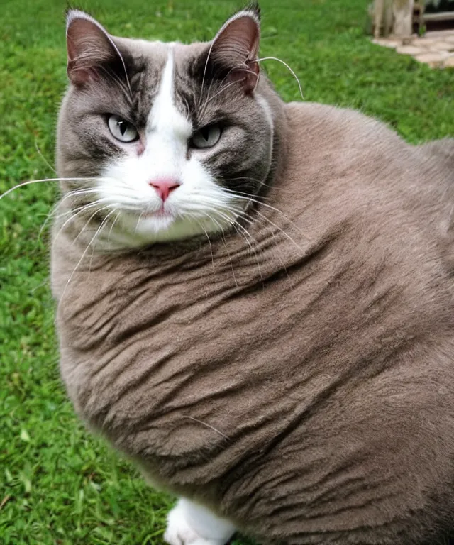 Image similar to the fattest cat alive