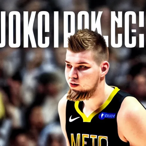 Image similar to luka doncic rap mixtape cover