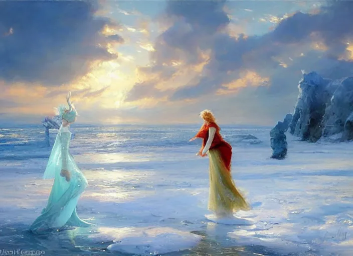 Image similar to frozen ocean by vladimir volegov and alexander averin and delphin enjolras