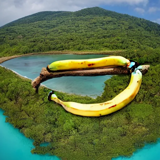 Image similar to banana, island