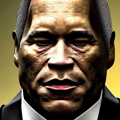 Image similar to oj simpson in dark souls, highly detailed, extremely high quality, hd, 4 k, 8 k, canon 3 0 0 mm, professional photographer, 4 0 mp, lifelike, top - rated, award winning, realistic, detailed lighting, detailed shadows, sharp, no blur, edited, corrected, trending