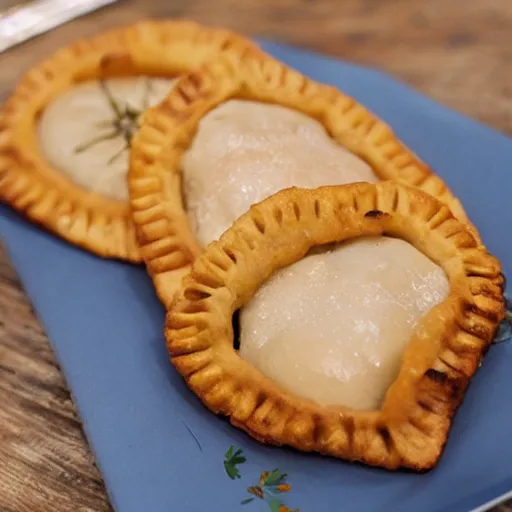 Image similar to pine apple empanada