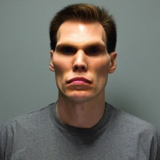 Prompt: Jerma985 Mugshot