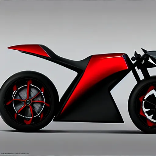 Prompt: uhd photorealistic tesla motorcycle, concept art, futuristic, uhd hyperdetailed photography