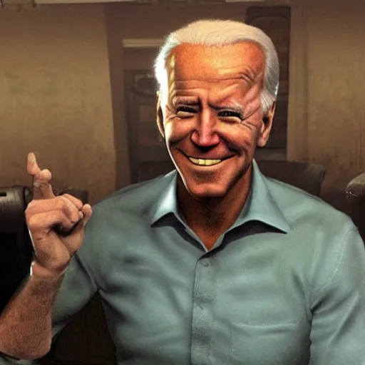 Image similar to joe biden as a fallout 3 npc