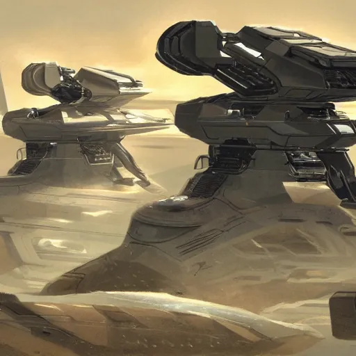 Image similar to concept art prometheus halo vehicles