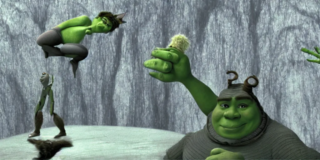 Shrek Weird Face Meme, GIF - Share with Memix