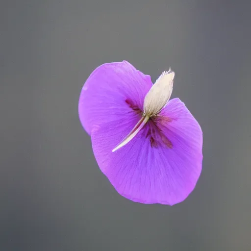 Prompt: closeup photo of 1 lone purple petal flying above a playground, aerial, shallow depth of field, cinematic, 8 0 mm, f 1. 8 - c 1 1. 0