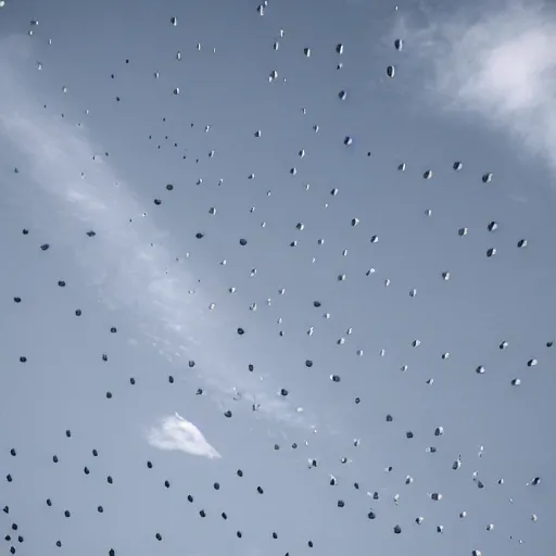 Prompt: ufos over manhattan, dslr,