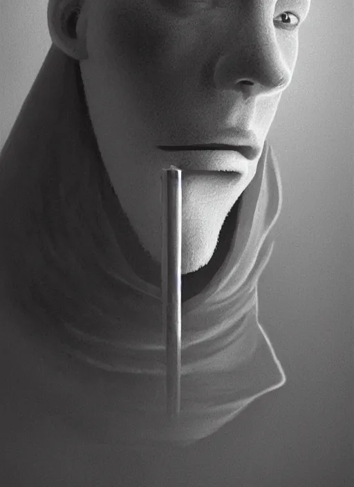 Image similar to an anthropomorphic beautiful male scientist portrait smoking vape wearing black hoodie robe, fine art, award winning, intricate, elegant, sharp focus, octane render, hyperrealistic, wizard hat cinematic lighting, highly detailed, digital painting, 8 k concept art, art by jamie hewlett and z. w. gu, masterpiece, trending on artstation, 8 k