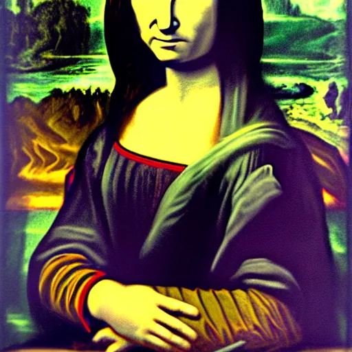 Image similar to a cat as gioconda