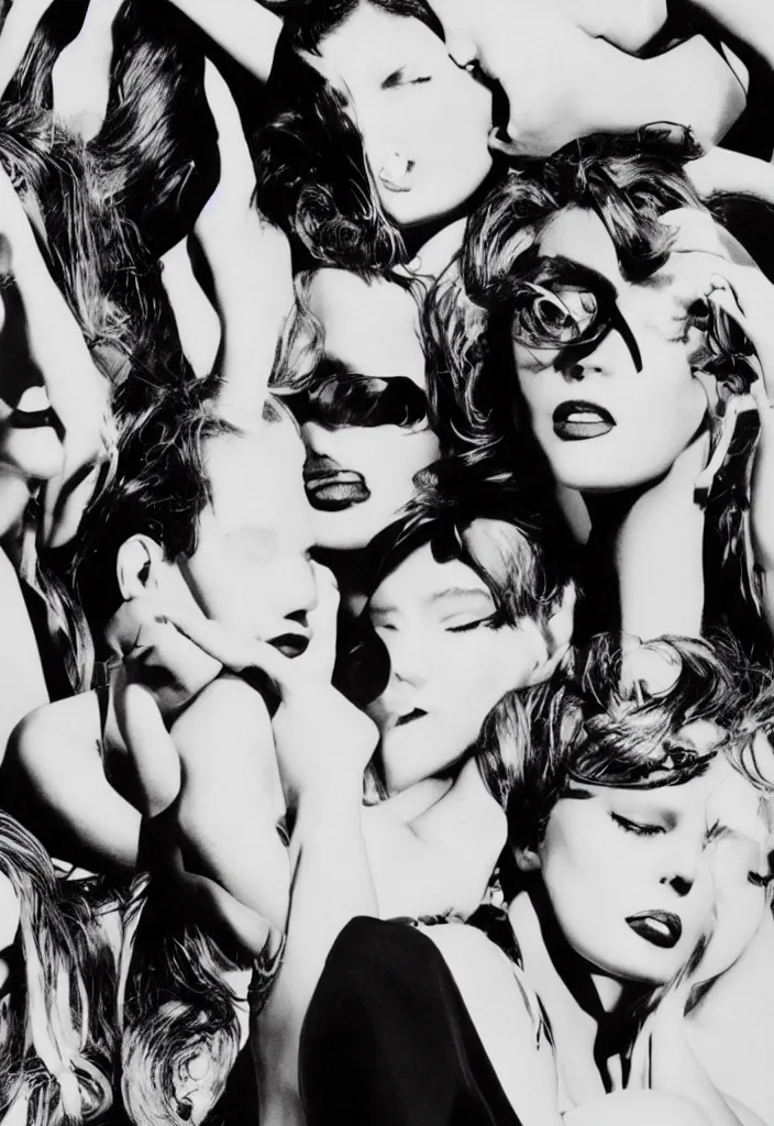 Image similar to YSL advertising campaign poster