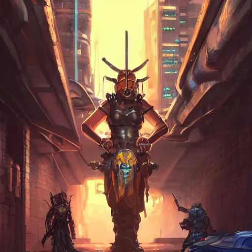 Image similar to cyberpunk viking helmet mask warrior goddess robot ninja fantasy, art gta 5 cover, official fanart behance hd artstation by jesper ejsing, by rhads, makoto shinkai and lois van baarle, ilya kuvshinov, ossdraws