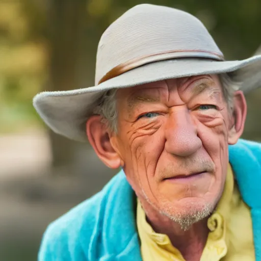 Image similar to Ian McKellen as Perry the Platypus, 4k, UHD