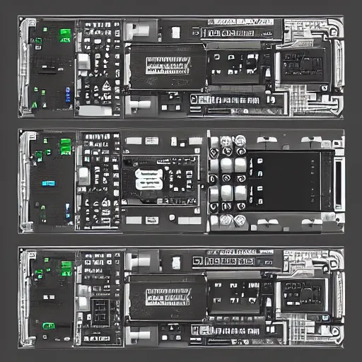 Image similar to user interface of power module, masterpiece, trending on artstation, intricate detail